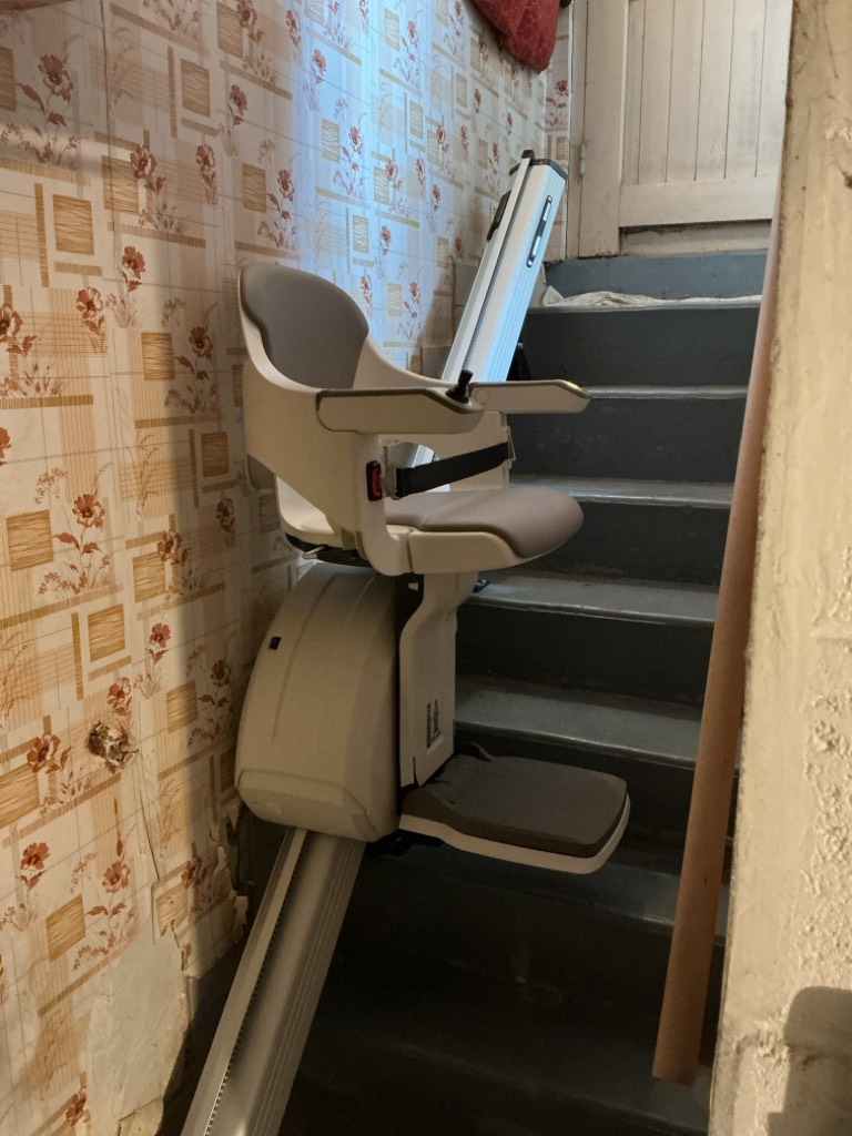 Installation monte-escalier S100 5